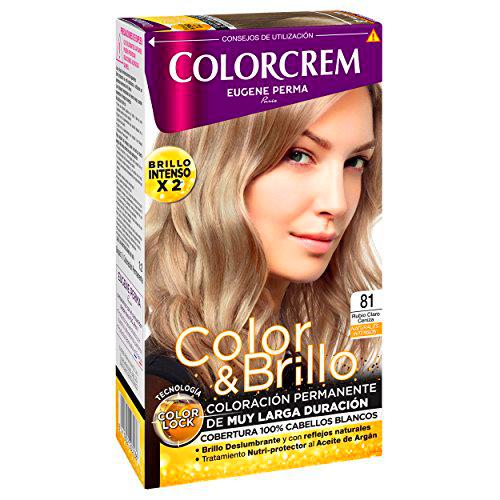 Colorcrem Color &amp; Brillo Tinte Capilar Naturales Intensos Color Rubio Claro Ceniza