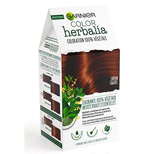 Garnier Color Herbalia - Coloration 100% végétale - Châtain Caramel