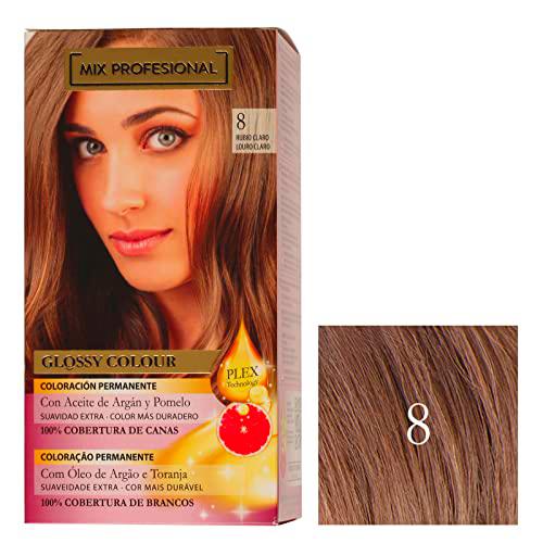 Mix Profesional Glossy Colour Coloración Capilar Permanente