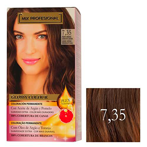 Mix Profesional Glossy Colour Coloración Capilar Permanente