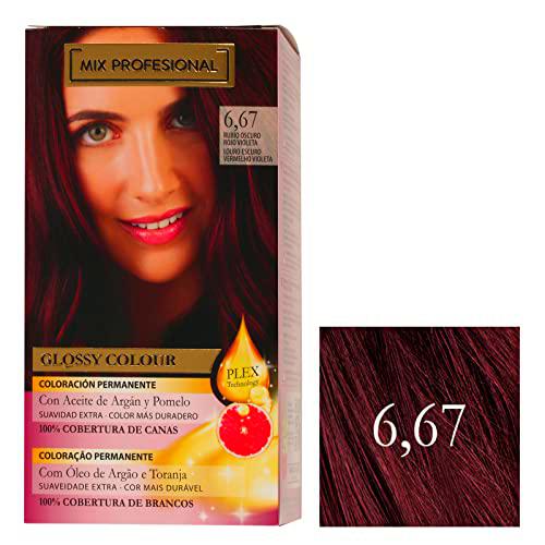 Mix Profesional Glossy Colour Coloración Capilar Permanente