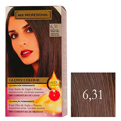 Mix Profesional Glossy Colour Coloración Capilar Permanente