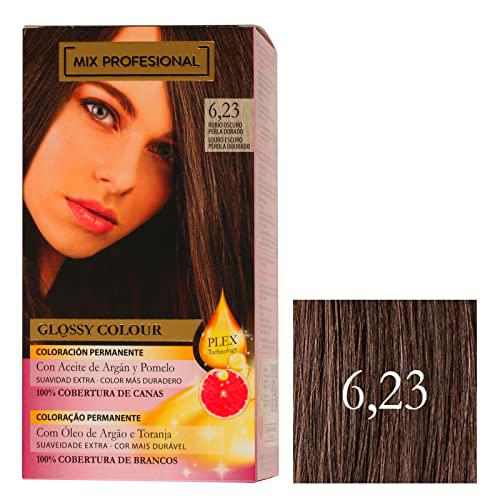Mix Profesional Glossy Colour Coloración Capilar Permanente