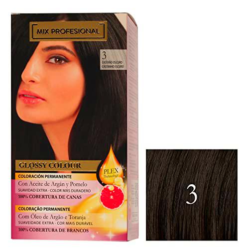 Mix Profesional Glossy Colour Coloración Capilar Permanente