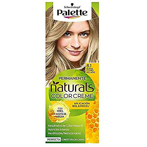 Palette Natural Colors Coloración Permanente, Tono 81 Rubio, 110g