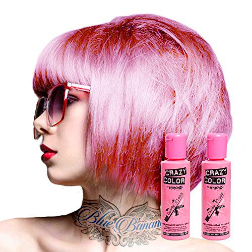 Tinte capilar semi-permanente de Crazy Color 100ml (Candy Floss Pink