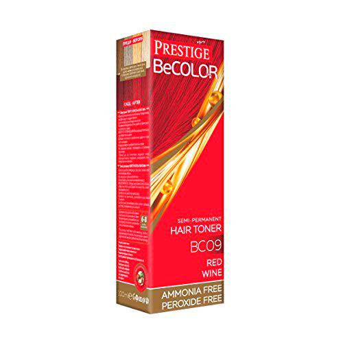 Vips Prestige - BeColor Tinte Semi Permanente Color Vino Tinto BC09