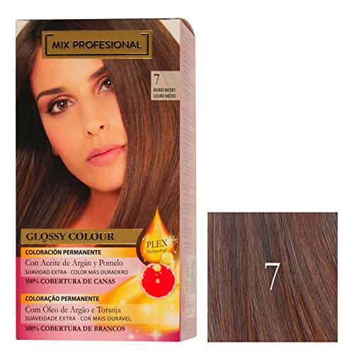 Mix Profesional Glossy Colour Coloración Capilar Permanente