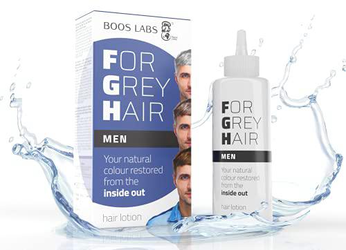 BOOS LABS For Grey Hair for Men un Producto Capilar Cubre Canas