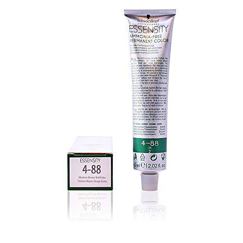 Schwarzkopf Professional Essensity Permanent Color Ammonia Free Tinte Tono 4-88
