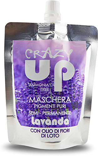 Crazy Up Mascarilla Colorante Sin Amoniaco Semipermanente para el cabello