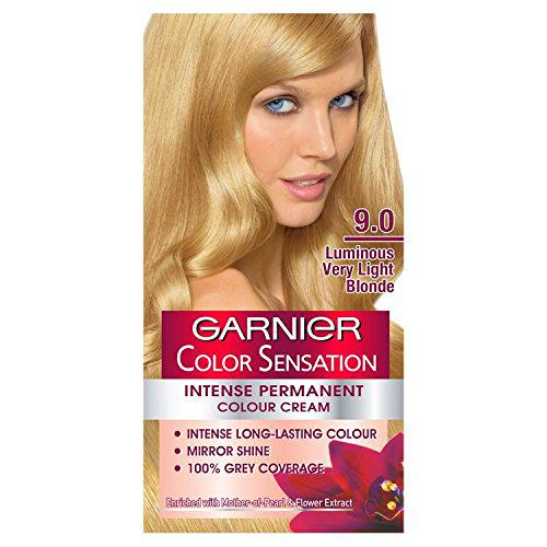 Garnier Color Sensation Crema Permanente 9 luminoso rubio muy claro