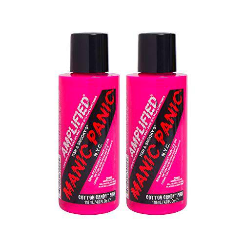 Manic Panic - Cotton Candy Pink Amplified Creme Vegan Cruelty Free Pink Semi Permanent Hair Dye