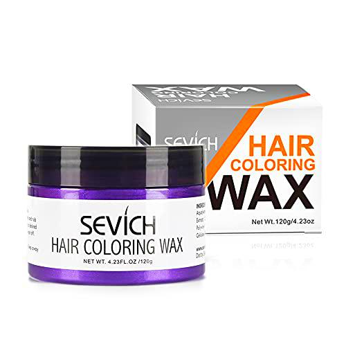 Sevich - Cera para el cabello, color barro, colorante para el cabello