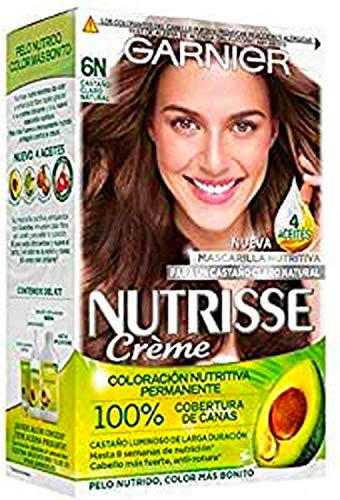 Garnier Nutrisse Creme Coloración permanente con mascarilla nutritiva de cuatro aceites