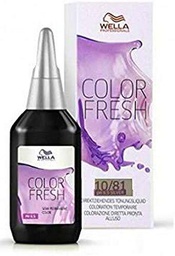 Wella Tinte Color Fresh 10/81-2 Recipientes de 75 ml