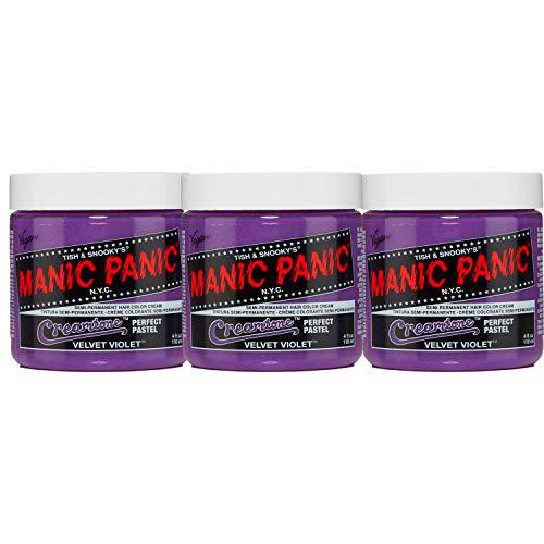 Manic Panic - Velvet Violet Pastel Classic Creme Vegan Cruelty Free Purple Semi Permanent Hair Dye