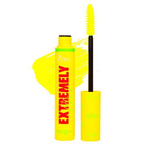 Tinte Neón Amarillo para Cabello Temporal Luz UV Coloración Temporal No Tóxicas Lavables Color de Tiza Para Niños DIY Fiesta y Cosplay