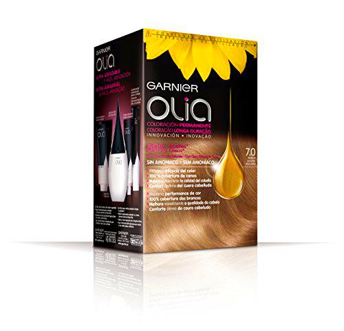 Garnier Olia Coloración Permanente, Tono 7.0 Rubio