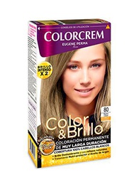 Colorcrem Color &amp; Brillo - Tinte Permanente Mujer - Tono 80 Rubio Claro
