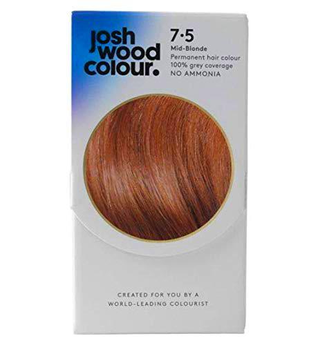 Josh Wood - Tinte permanente para el pelo de color 7,5 rubios