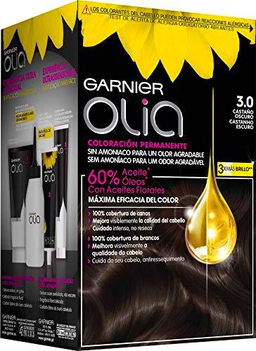 Garnier Olia coloración permanente con aceites florales de origen natural sin amoniaco para un olor agradable