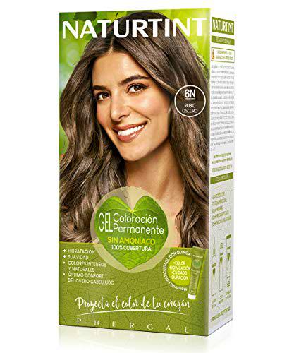 NATURTINT Biobased, Coloración sin amoniaco, 6N Rubio Oscuro