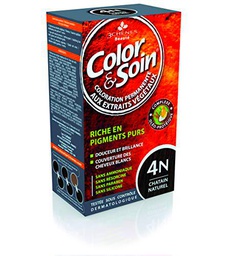 3 Chênes color soin châtain naturel nº4N