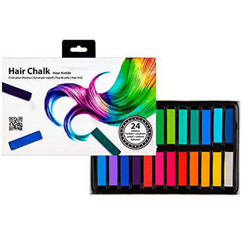 Selldorado®® 24x Tiza para el Pelo - Tinte Temporal en 24 Colores