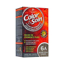 Les 3 Chênes Color &amp; Soin Especial Mujeres - Ashed Dark Blond: 6A