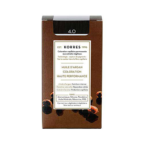 Argan Oil ADVANCED COLORANT 4,0 BROWN - 50 ml + 75 ml + 20 ml