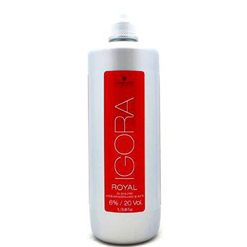 Schwarzkopf Igora Royal 6% 20 Vol. Colorist's Color &amp; Care Developer 33.8 oz (1 Liter) by Schwarzkopf Professional [Beauty] by Schwarzkopf Professional
