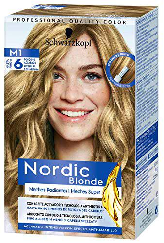 Schwarzkopf - Nordic Blonde M1 Mechas Radiantes - Coloración permanente