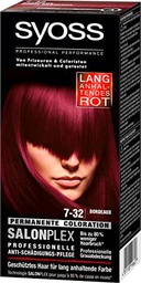 syoss 7 - 32 Burdeos Color del pelo (3 unidades, X 115 ml)