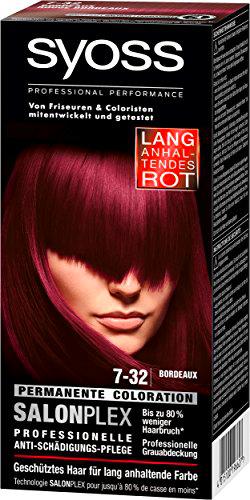 syoss 7 - 32 Burdeos Color del pelo (3 unidades, X 115 ml)