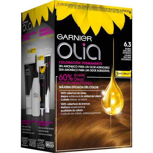 Garnier Olia Coloración permanente sin amoniaco para un olor agradable con aceites florales de origen natural