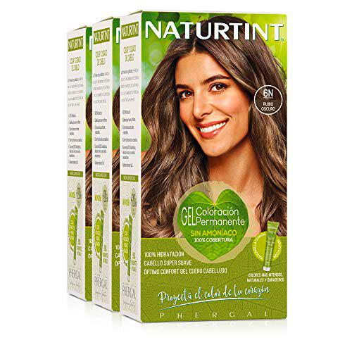 Naturtint Coloración Sin Amoniaco. 100% Cobertura de Canas