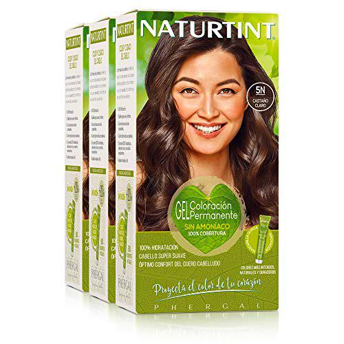 Naturtint. Coloración Permanente Sin Amoniaco. 100% Cobertura de Canas