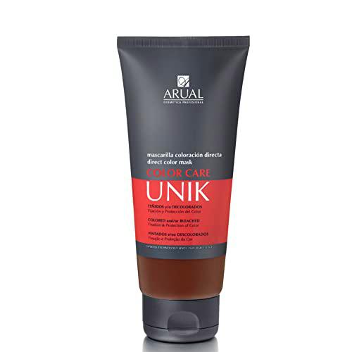 Arual Mascarilla color tinte cobrizo