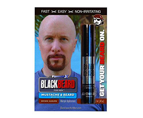 Cepillo de color temporal para barba Blackbeard para hombres
