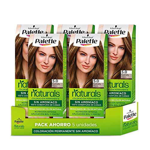 Schwarzkopf Palette Naturals - Tinte  5.0 Castaño Claro