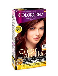 Colorcrem - Tinte permanente mujer - Tono 56 Caoba