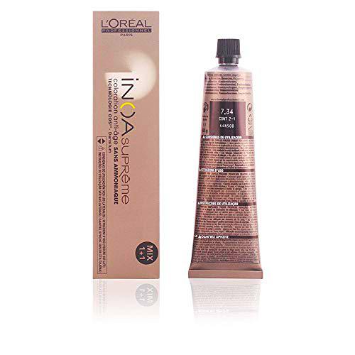 L'Oréal Professionnel INOA Supreme Coloración, Tono 7.34