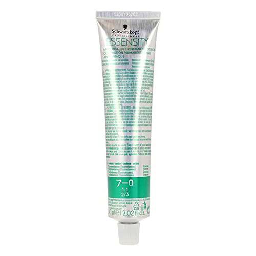 Schwarzkopf S0583619 Coloración Permanente en Crema Essensity 7-0, 60 ml