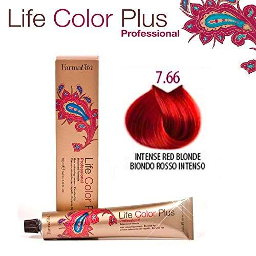 Farmavita Life Color Plus Tinte Capilar 7066 Rubio Rojo Intenso