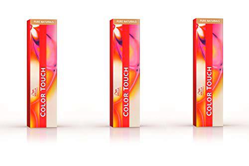 Wella Pack de 3 unidades Color Touch 60 ml Pure Naturals 5/0.