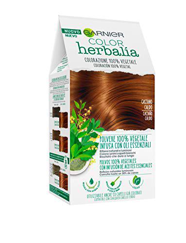 Garnier Herbalia Coloración 100% Vegetal - Castaño Cálido