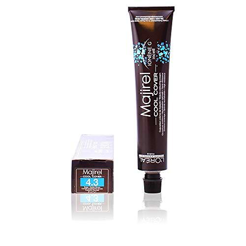 Majirel Cool Cover Coloración permanente en crema para el cabello 4.3 50 ml