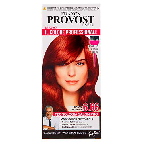 Franck Provost Tinte de pelo profesional en casa, reflexión y brillo