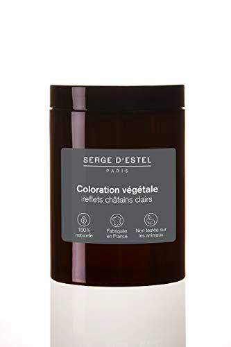 Henna castaña clara 400g Henna castaña clara Colorante vegetal Made in France 100% natural No probado en animales.